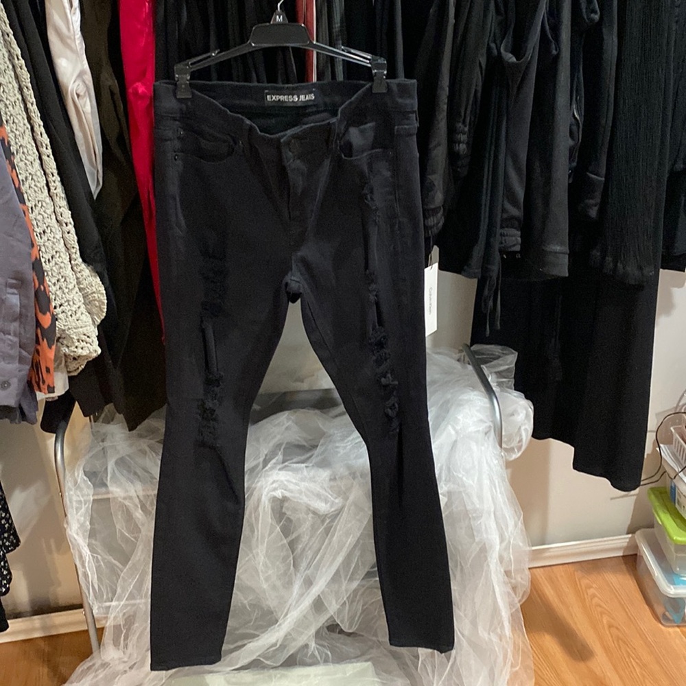 Express jeans never worn without tags